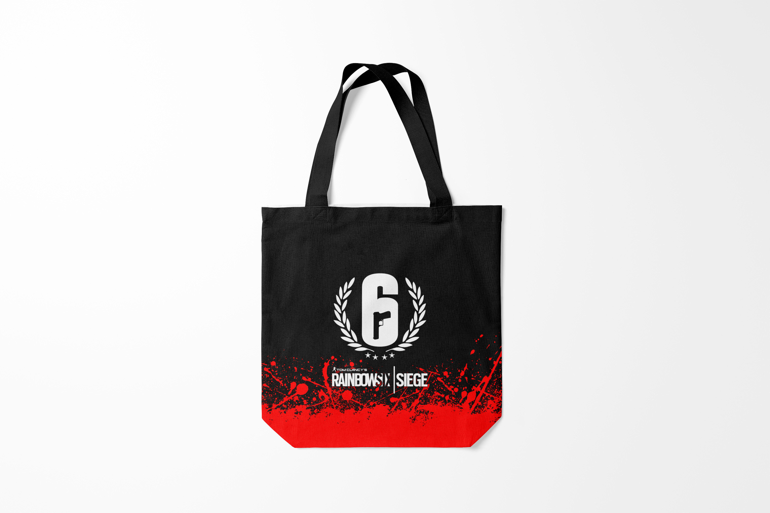 

Сумка шoппер унисекс Burnettie Rainbow Six Siege, черный, Rainbow Six Siege