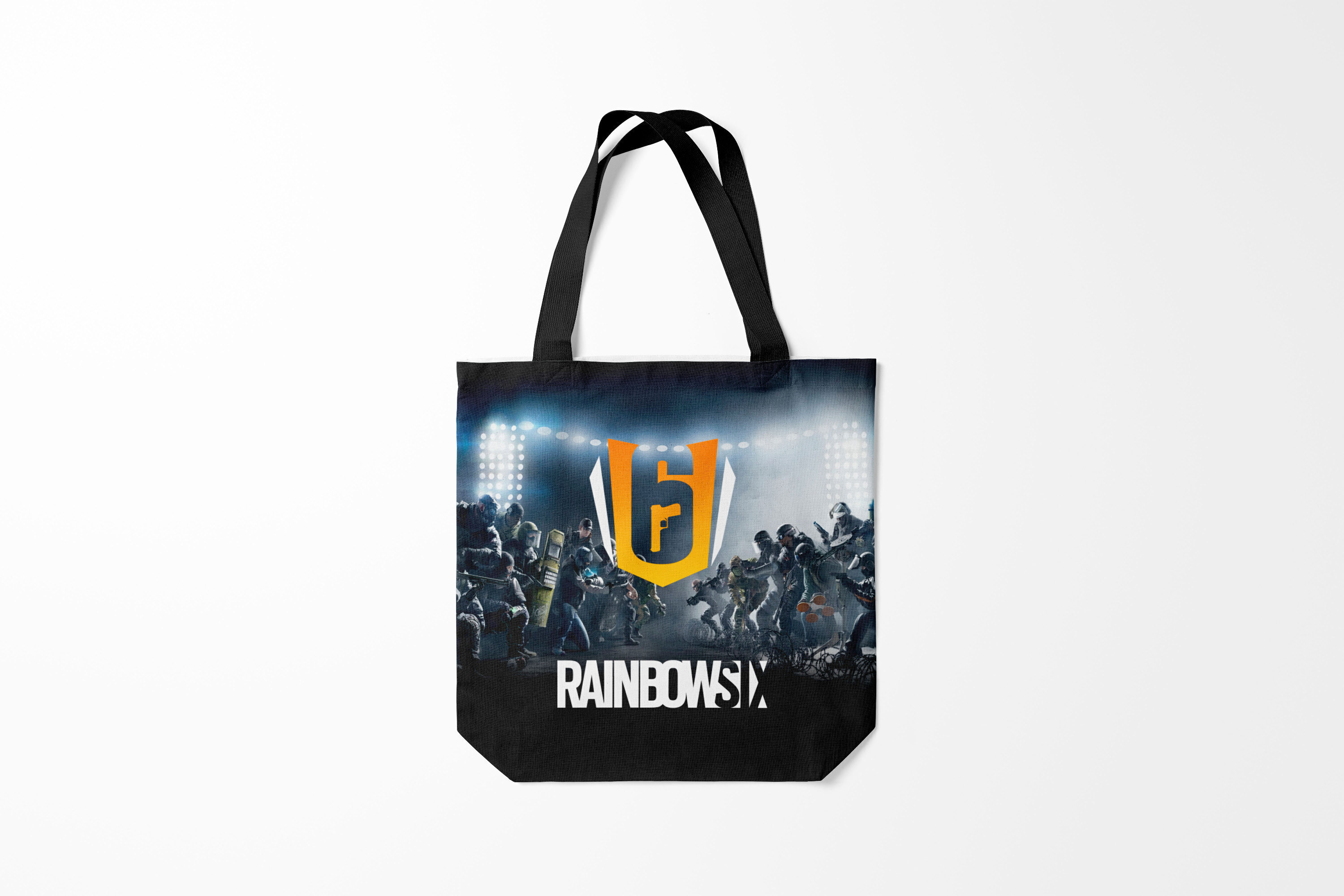 

Сумка шoппер унисекс Burnettie Rainbow Six Siege, разноцветный, Rainbow Six Siege