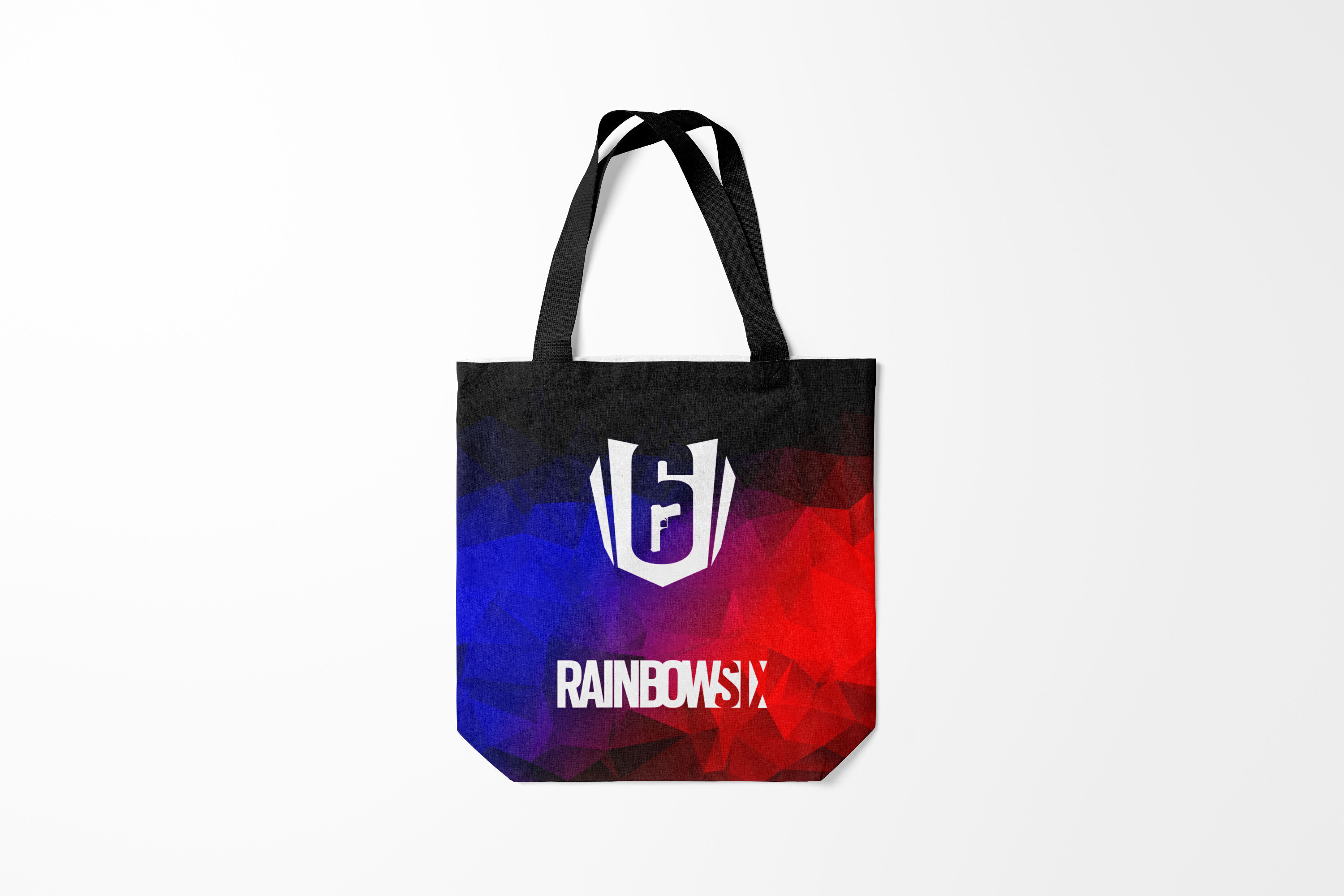 

Сумка шoппер унисекс Burnettie Rainbow Six Siege, черный, Rainbow Six Siege