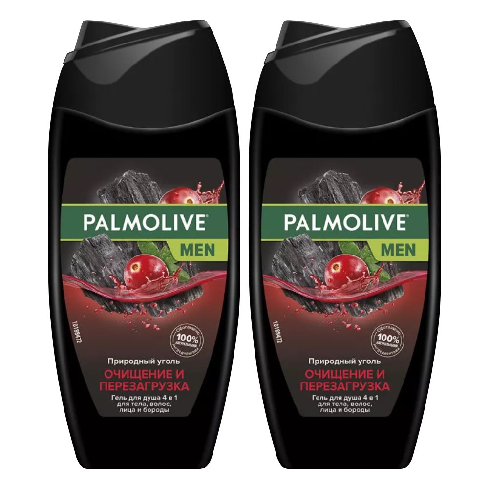 Комплект Мужской гель для душа Palmolive Men Очищение и Перезагрузка 4в1 250 мл х 2 шт семейная кухня перезагрузка готовим для любимых и с любимыми осепчук в осепчук с