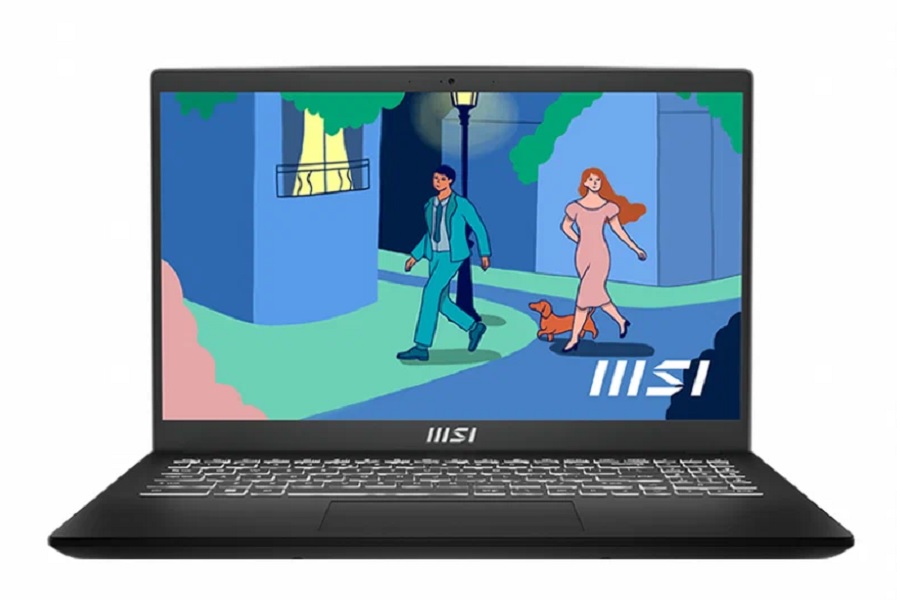 Ноутбук MSI Modern 15 B12M-235RU Black (9S7-15H112-235)