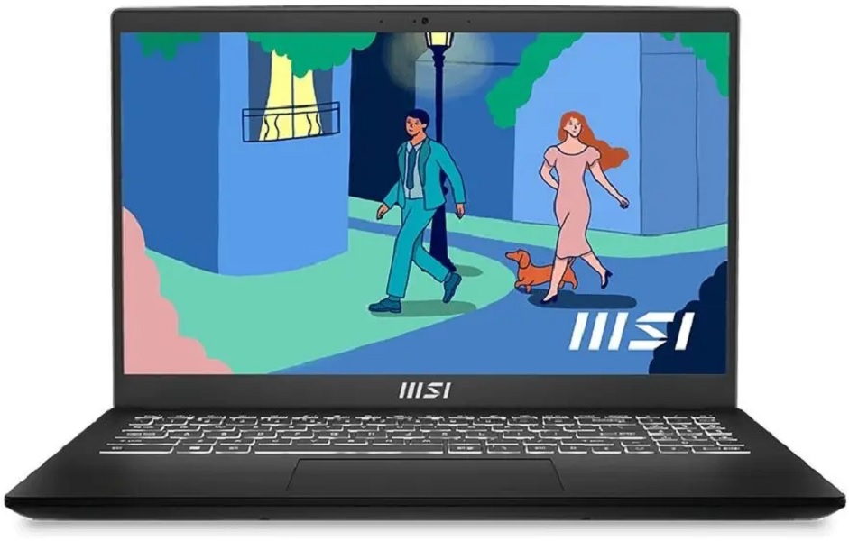 Ноутбук MSI Modern 15 B12M-213XRU Black (9S7-15H112-213)