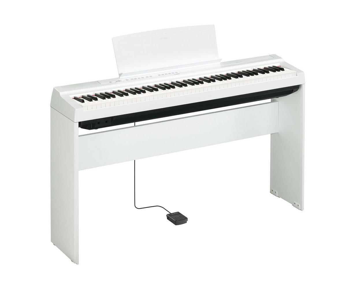 

Стойка для цифрового пианино Yamaha P-125, белая, Белый