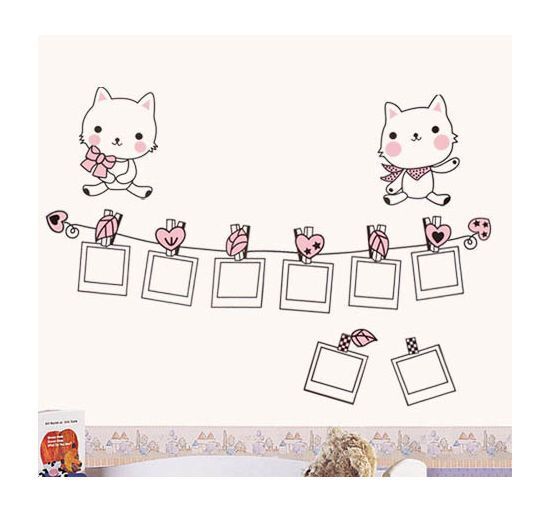 

Интерьерная наклейка Рамочки-котята, Рамочки-котята