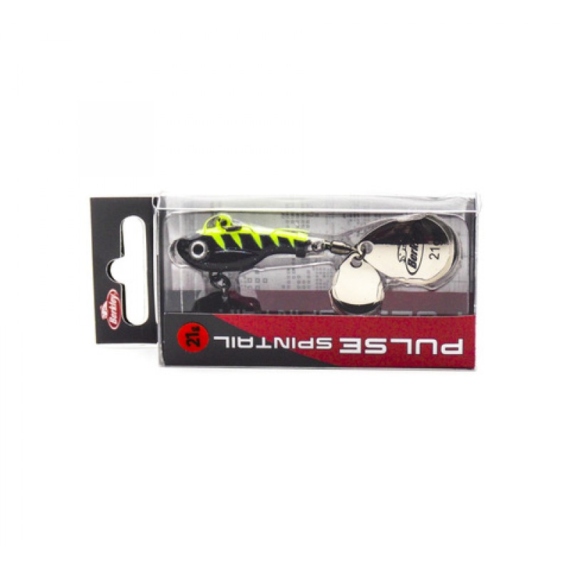 

Спинтейл BERKLEY Pulse Spintail 21г Jailbird, Желтый;черный, 1543305