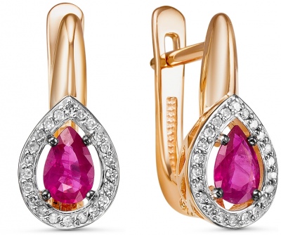 

Серьги из красного золота с бриллиантом Klondike 02-01827-01-111-01-02, 02-01827-01-111-01-02