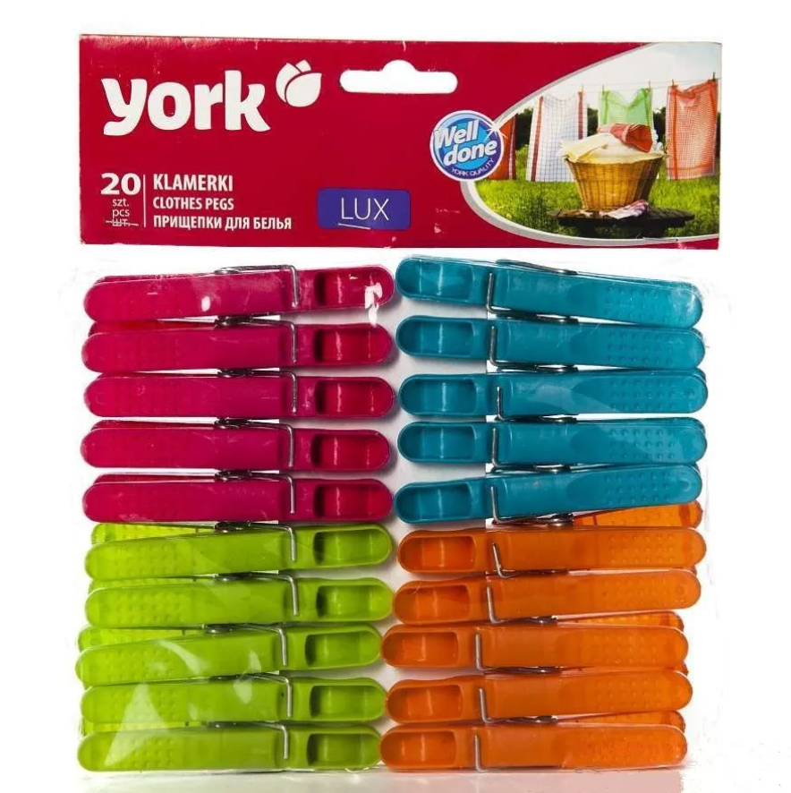Прищепки Люкс 20 шт.