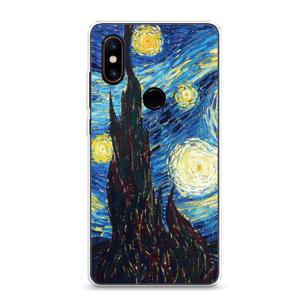 

Чехол Awog на Xiaomi Mi Mix 2S "Ван Гог Звездная ночь", Разноцветный, 33450-9