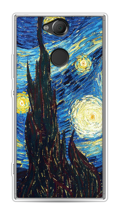 

Чехол Awog на Sony Xperia XA2 "Ван Гог Звездная ночь", Разноцветный, 53150-9