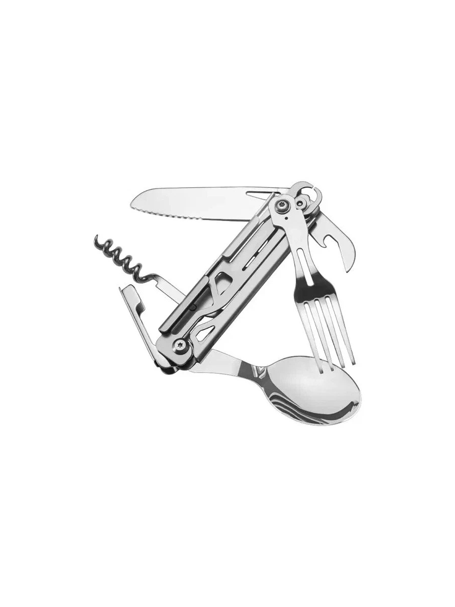 Туристический набор столовых приборов KOI-FISH 6в1