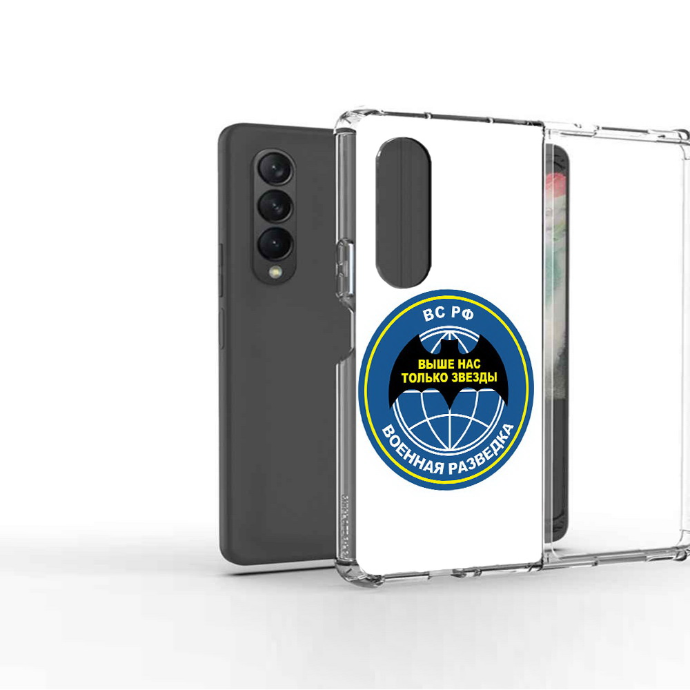 

Чехол MyPads Tocco для Samsung Galaxy Z Fold 3 разведка, Прозрачный, Tocco