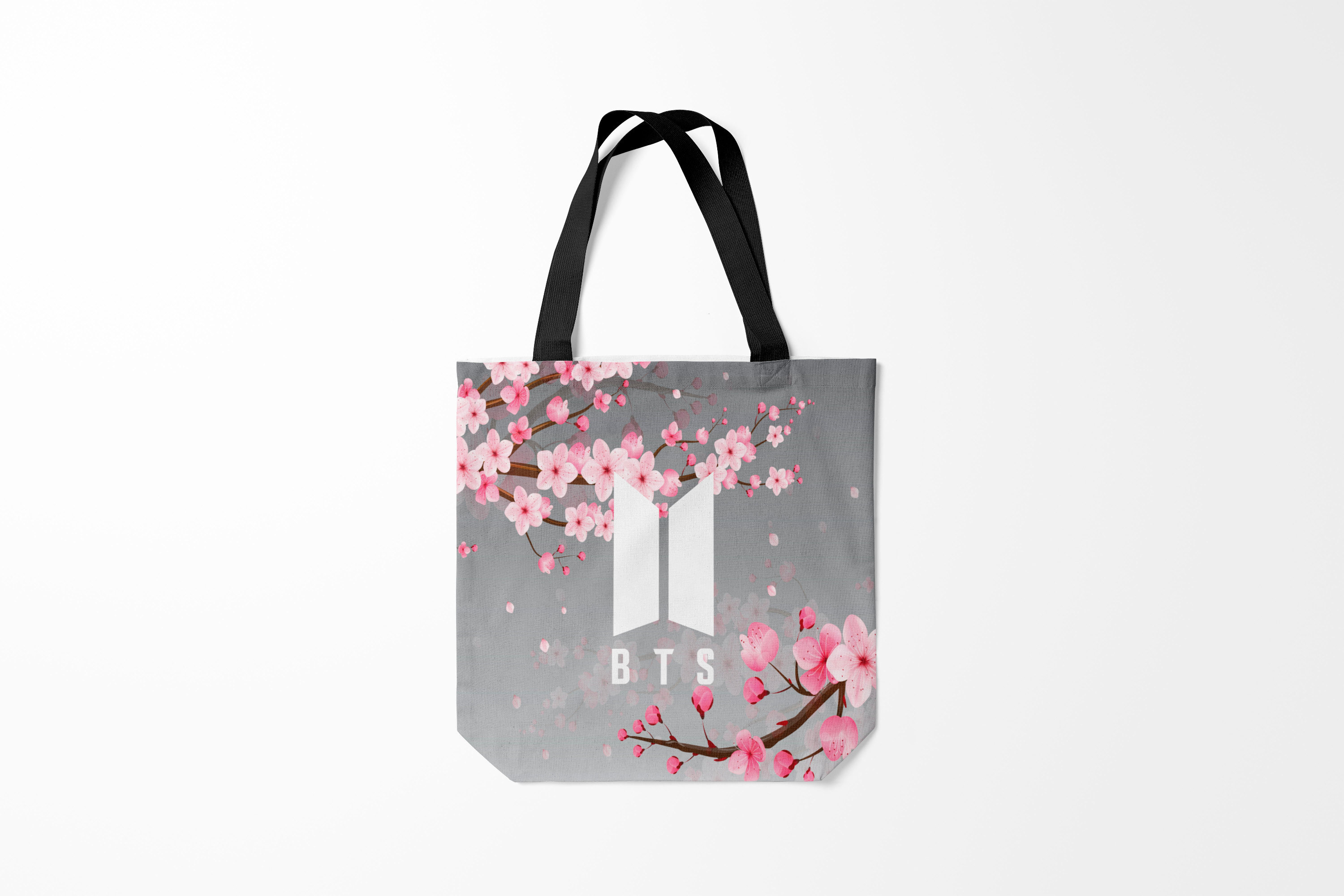 

Сумка шoппер унисекс Burnettie BTS БТС Z, серый, BTS БТС Z