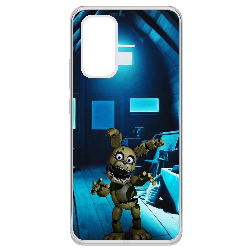 

Чехол-накладка Krutoff Clear Case ФНАФ - Плюштрап для Vivo V19, Прозрачный