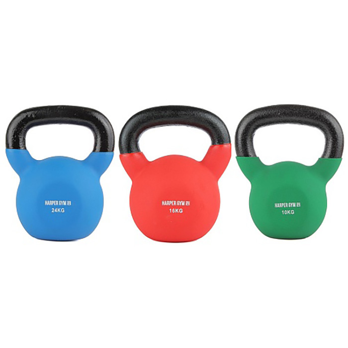 

Гиря цельнолитая Harper Gym Pro Series NT170B 24 кг, в ассортименте, Разноцветный, Pro Series NT170B