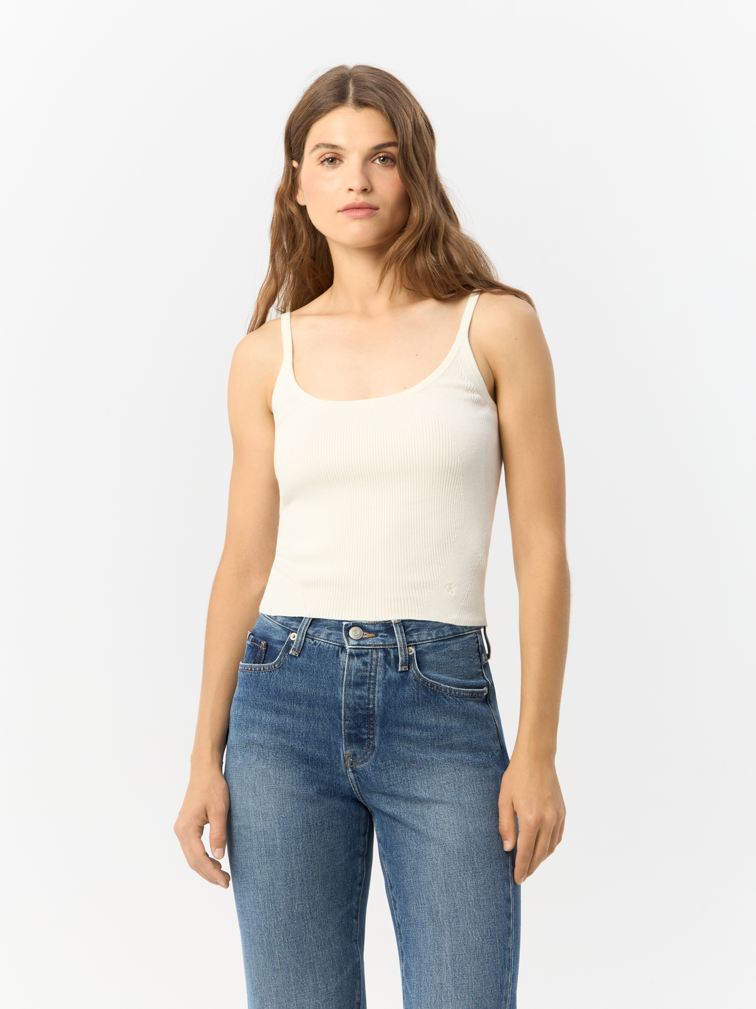 Майка Calvin Klein Jeans для женщин, белая-YBI, размер XS, J20J223612