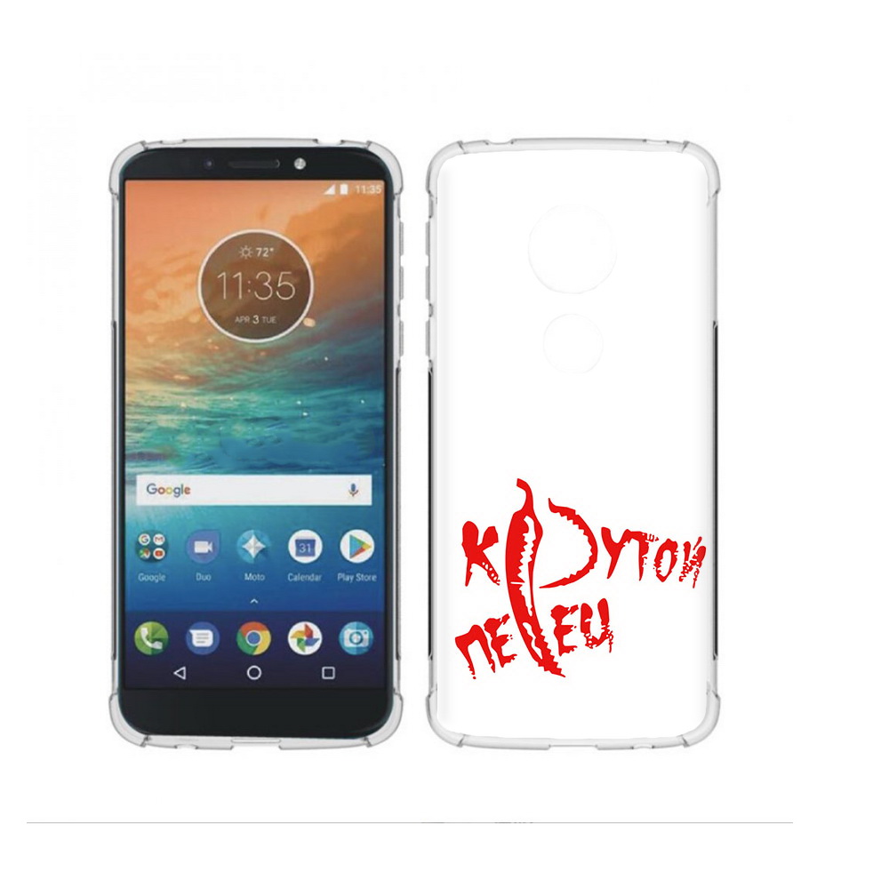 

Чехол MyPads Tocco для Motorola Moto G4 Play крутой перец (PT115793.374.426), Прозрачный, Tocco