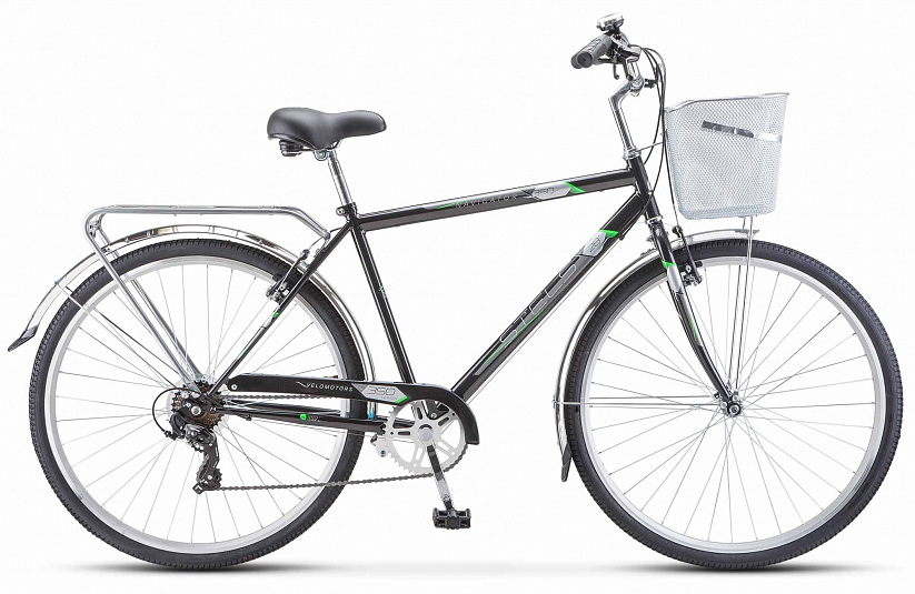 

Велосипед STELS Navigator-350 V 28" 2024 20" Черный, Navigator-350