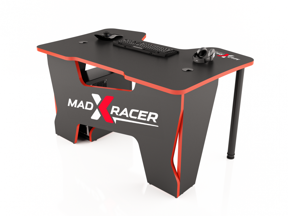 фото Игровой компьютерный стол madxracer comfort gt-14/br