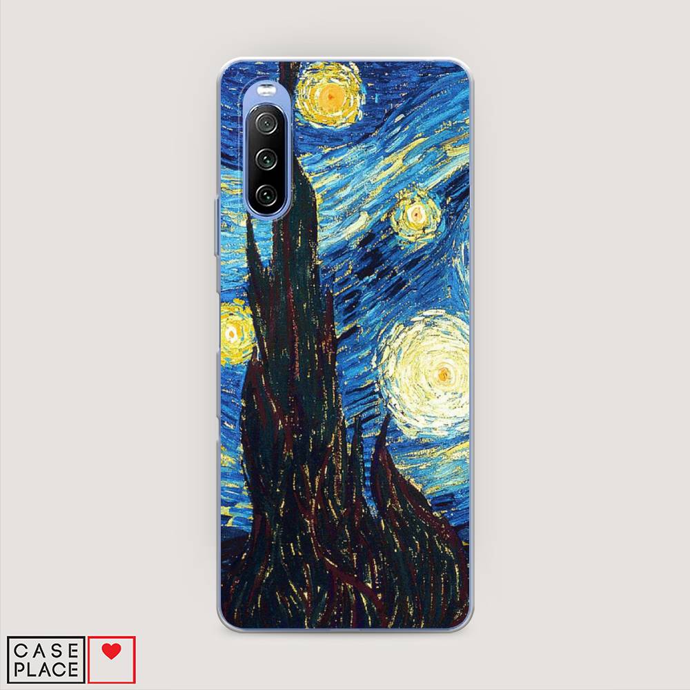 

Чехол Awog на Sony Xperia 10 III "Ван Гог Звездная ночь", Разноцветный, 54950-9