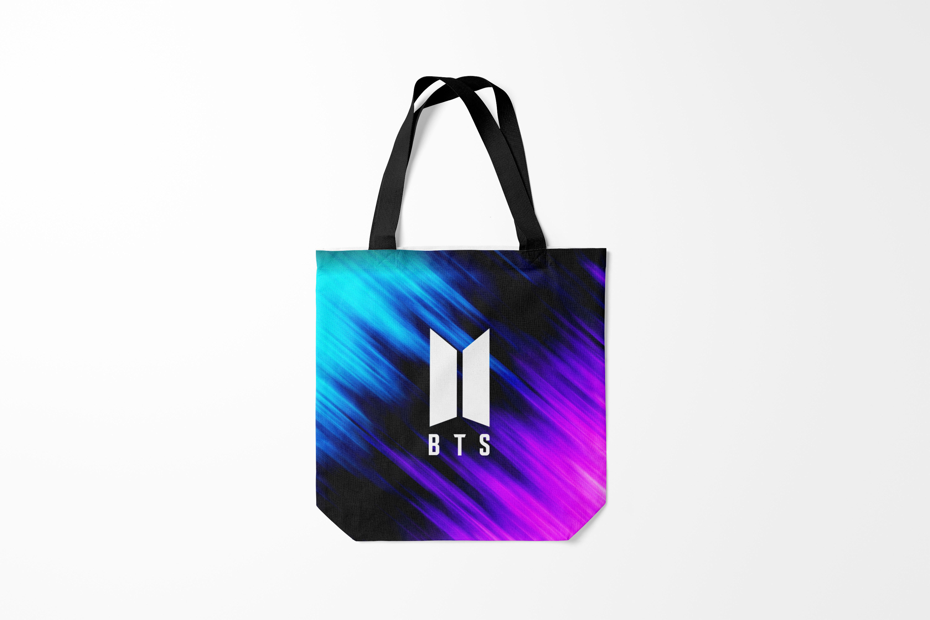 

Сумка шoппер унисекс Burnettie BTS БТС Z, черный, BTS БТС Z