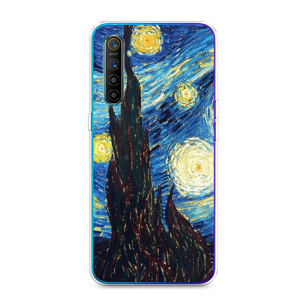 

Чехол Awog на Realme XT "Ван Гог Звездная ночь", Разноцветный, 251450-9