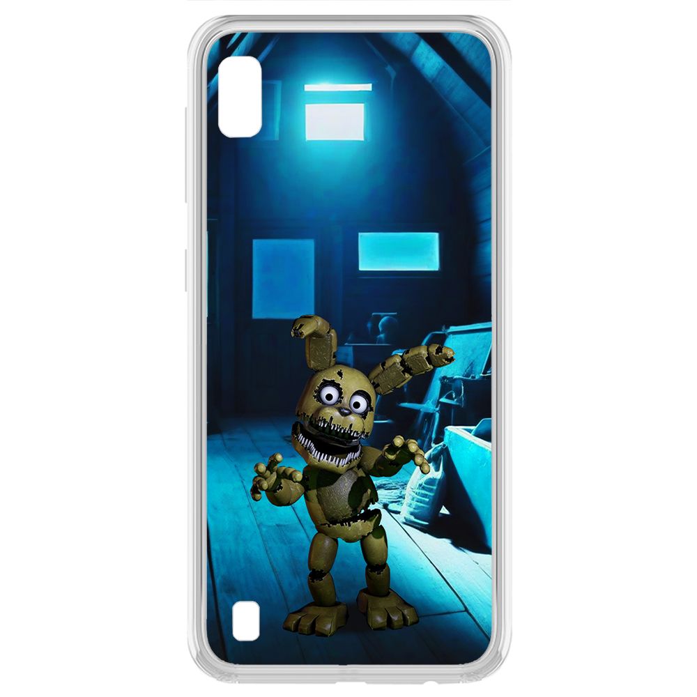 

Чехол-накладка Krutoff Clear Case ФНАФ - Плюштрап для Samsung Galaxy A10 (A105), Прозрачный