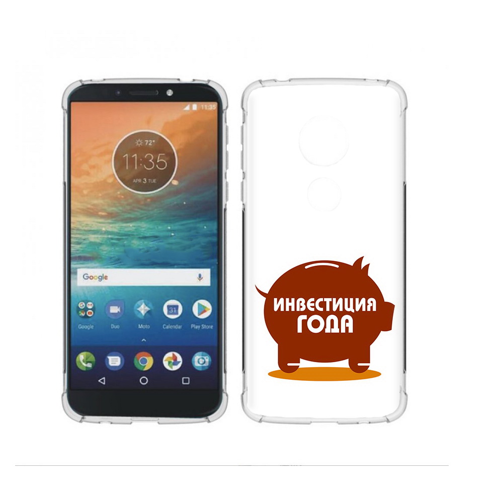 

Чехол MyPads Tocco для Motorola Moto G4 Play инвестиция (PT115793.374.376), Прозрачный, Tocco