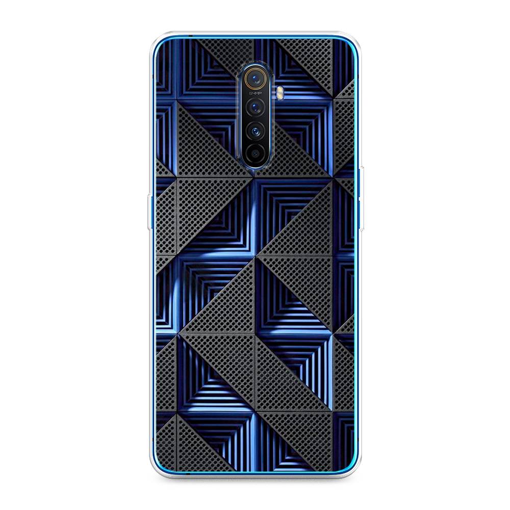 

Чехол на Realme X2 Pro "IBM", Серый;синий, 251750-3