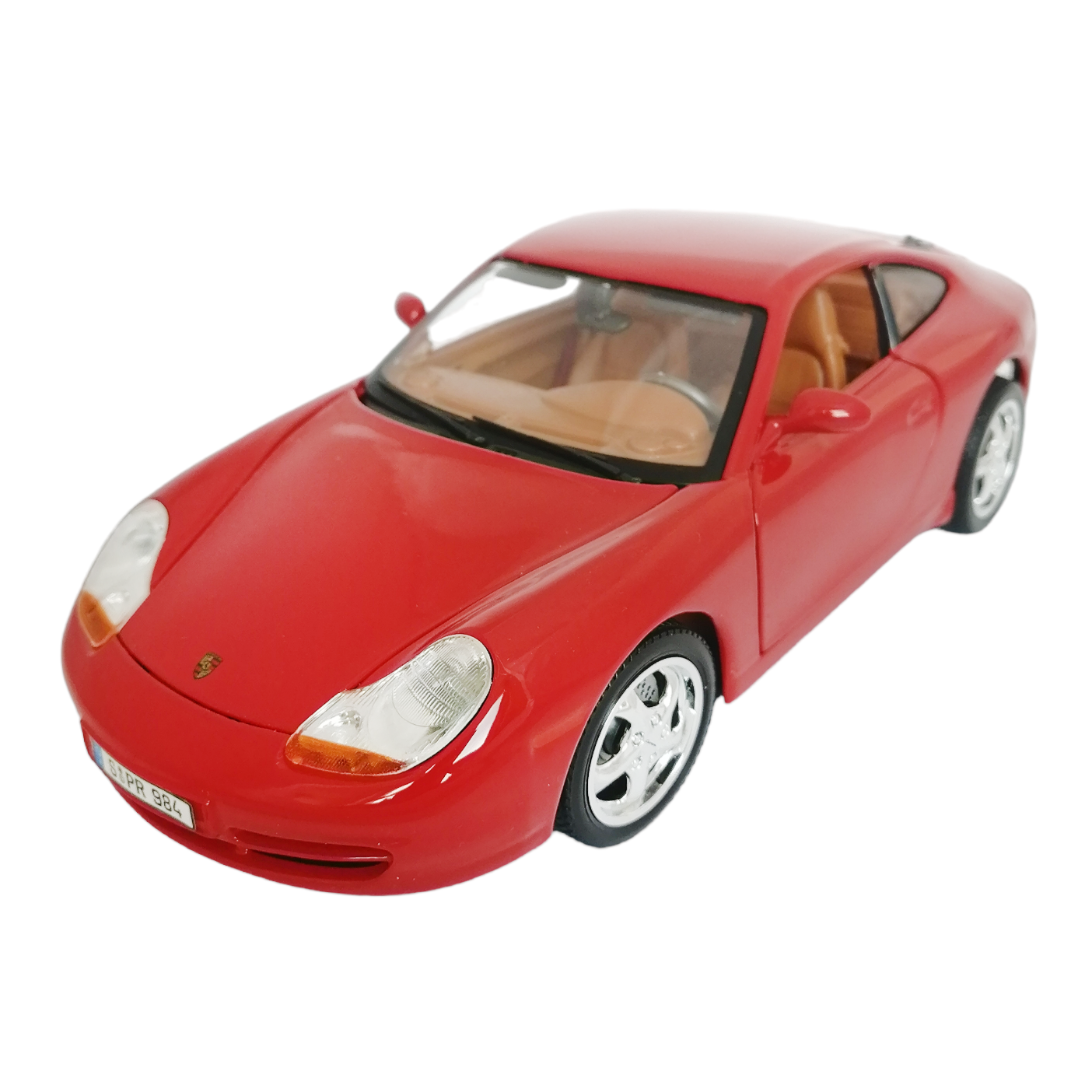 Коллекционная модель автомобиля Bburago Porsche 911 Carrera 1997, масштаб 1:18, 18-12060