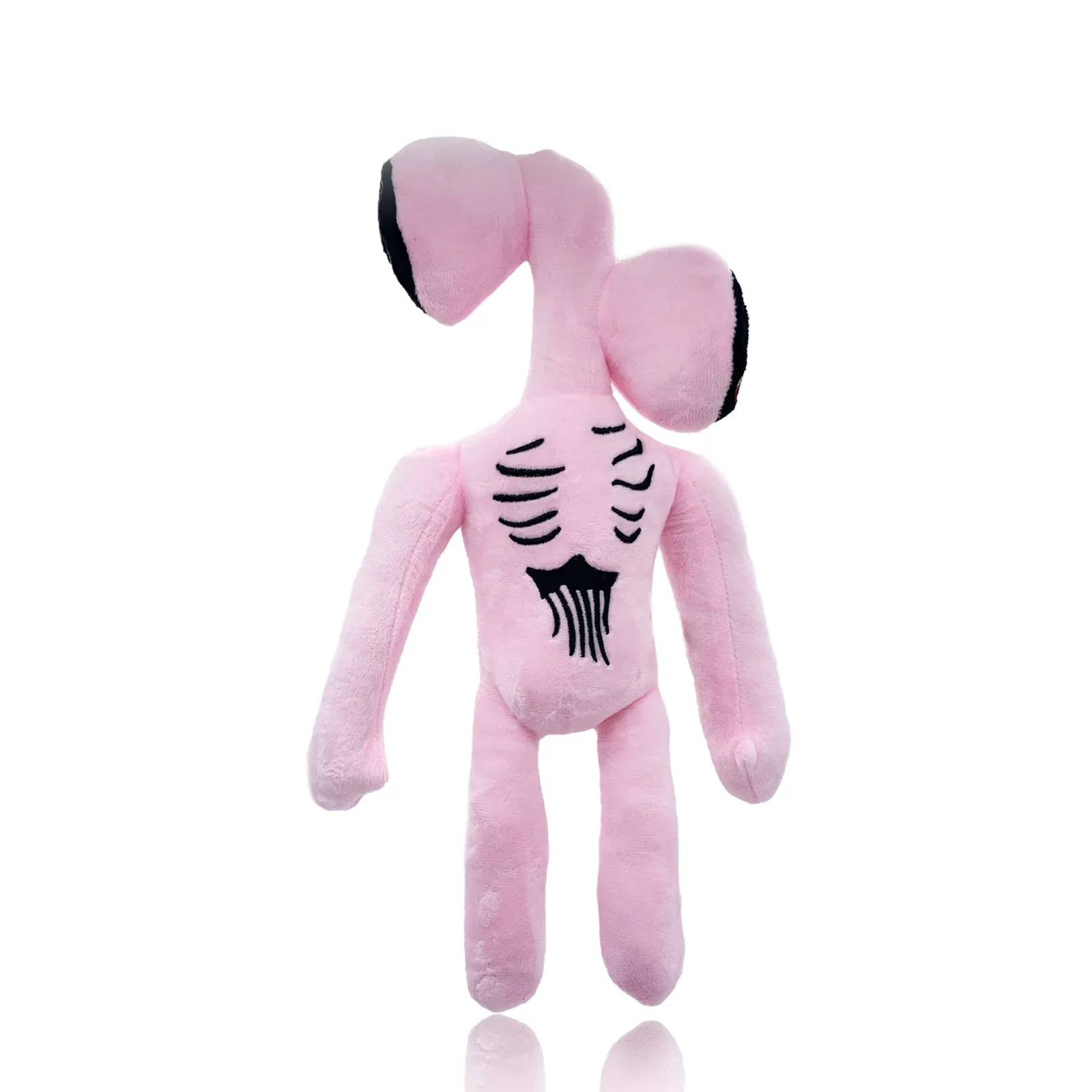 Мягкая игрушка - монстр Сиреноголовый Siren Head, розовый 35 см