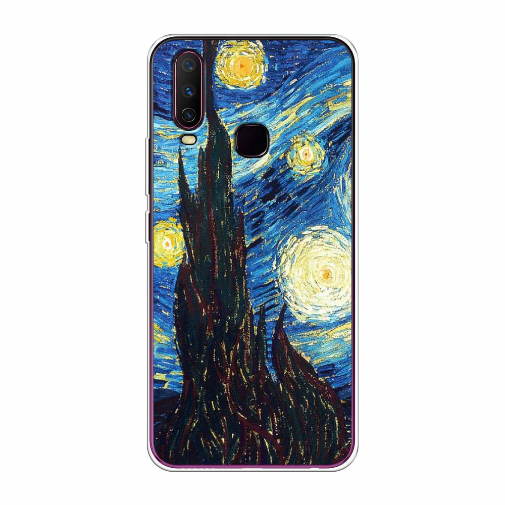 

Чехол Awog на Vivo Y17 "Ван Гог Звездная ночь", Разноцветный, 261750-9