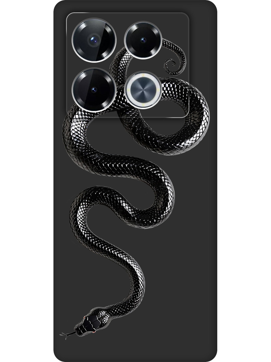 

Силиконовый чехол на Infinix Note 40 Pro / 40 Pro 5g / 40 Pro+ 5g с принтом 814570, Черный, 782627013
