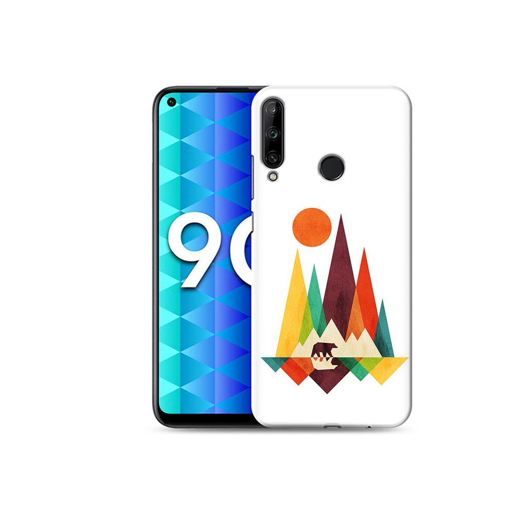 

Чехол MyPads Tocco для Honor 9C нарисованные горы с медведем (PT149389.41.506), Tocco