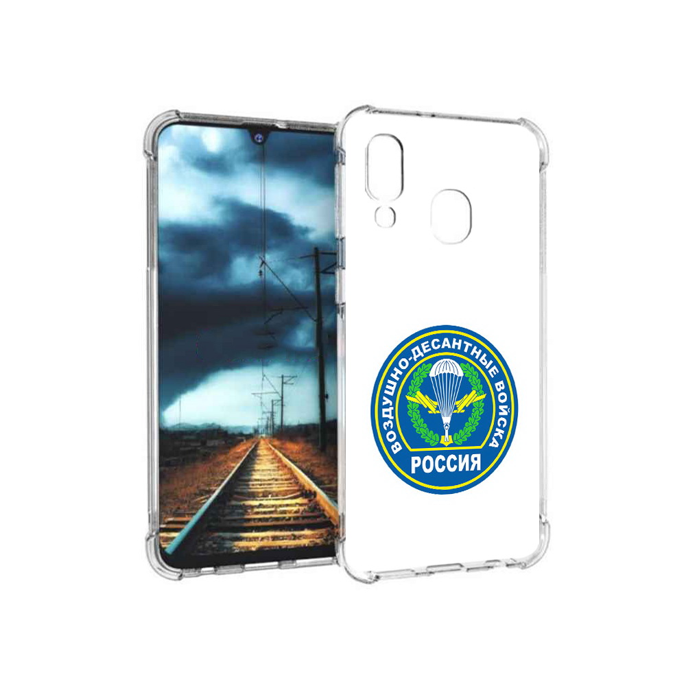 

Чехол MyPads Tocco для Samsung Galaxy A40 вдв (PT128655.504.258), Прозрачный, Tocco