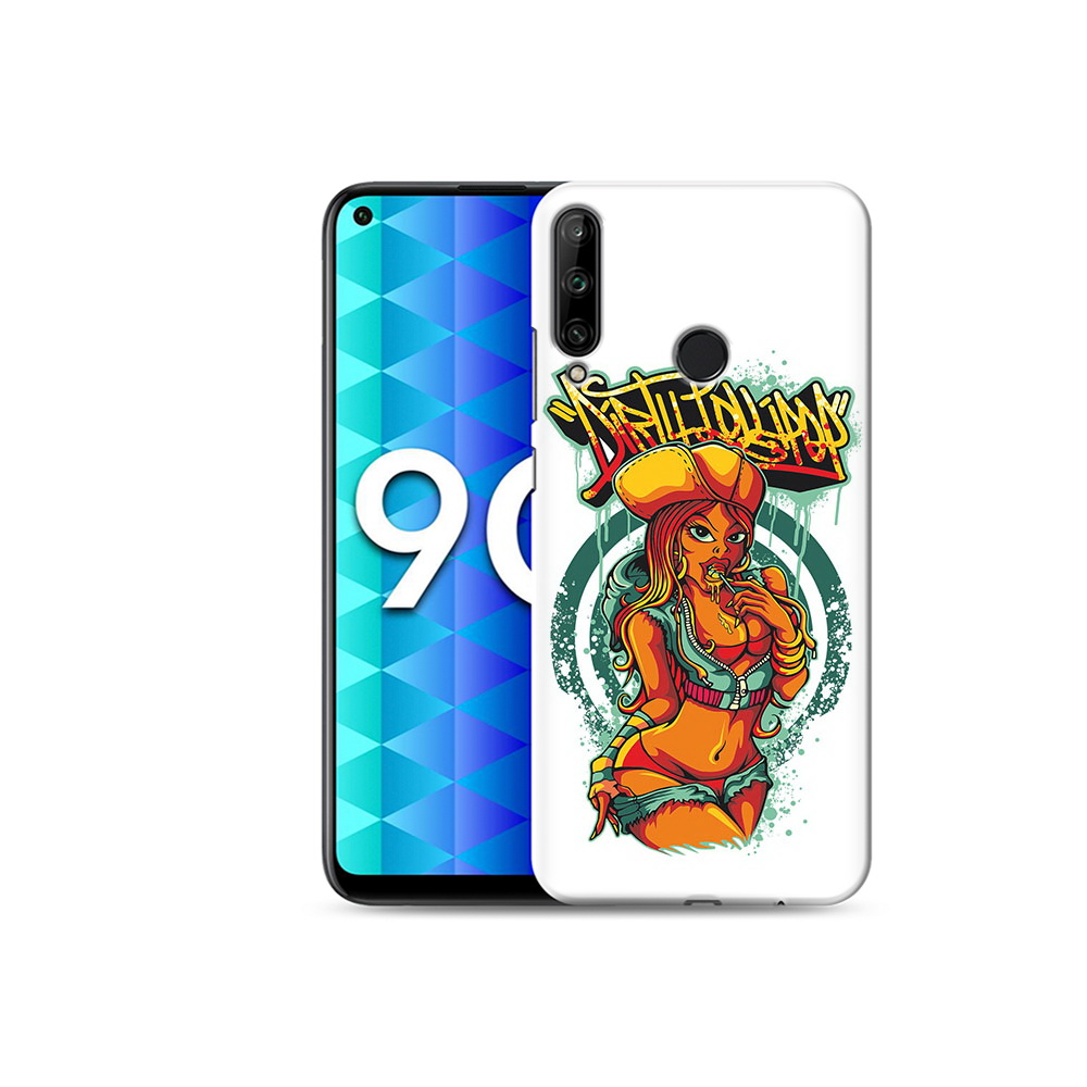 

Чехол MyPads Tocco для Honor 9C нарисованная девушка комикс (PT149389.41.500), Tocco