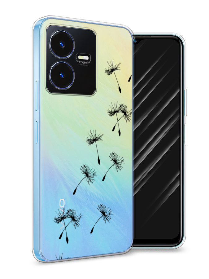 

Чехол Awog на Vivo Y22 / Виво Y22 "Летящие одуванчики", Черный, 267550-8