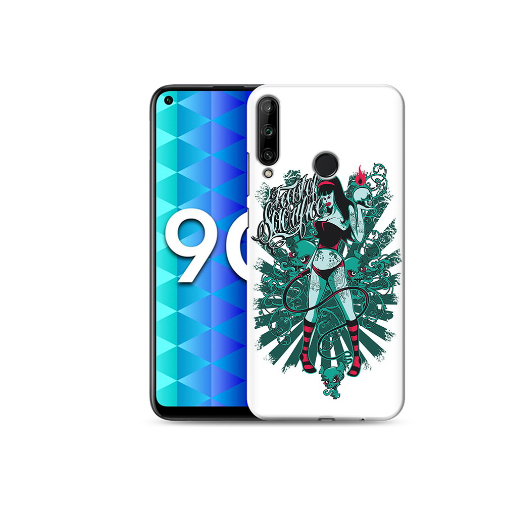 

Чехол MyPads Tocco для Honor 9C нарисованная девушка в татуировках (PT149389.41.499), Tocco