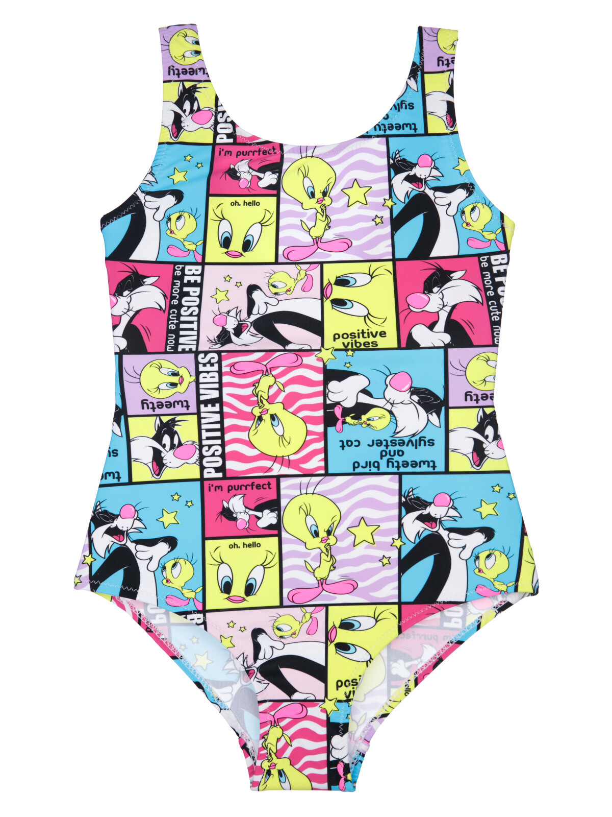 

Купальник слитный детский PlayToday Tween 12341043, разноцветный, 158, 12341043