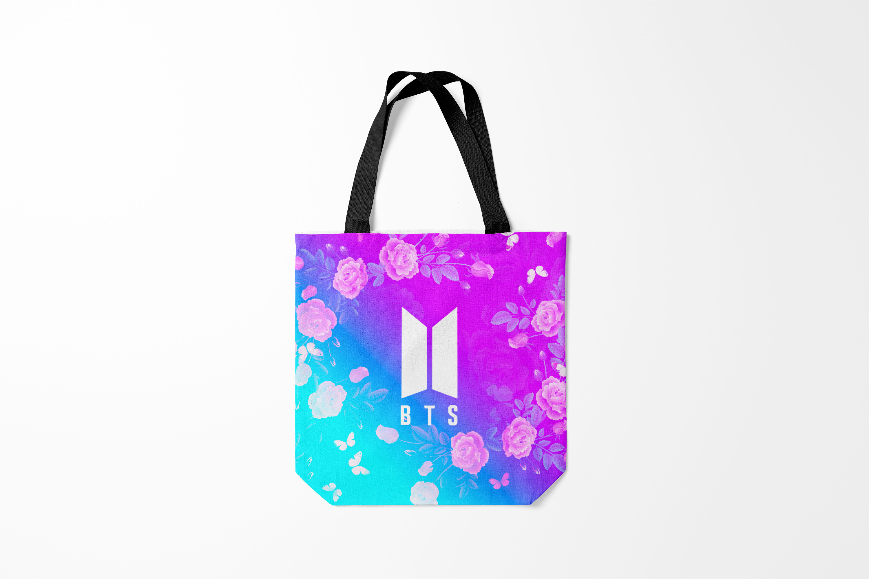 

Сумка шoппер унисекс Burnettie BTS БТС Z, черный, BTS БТС Z