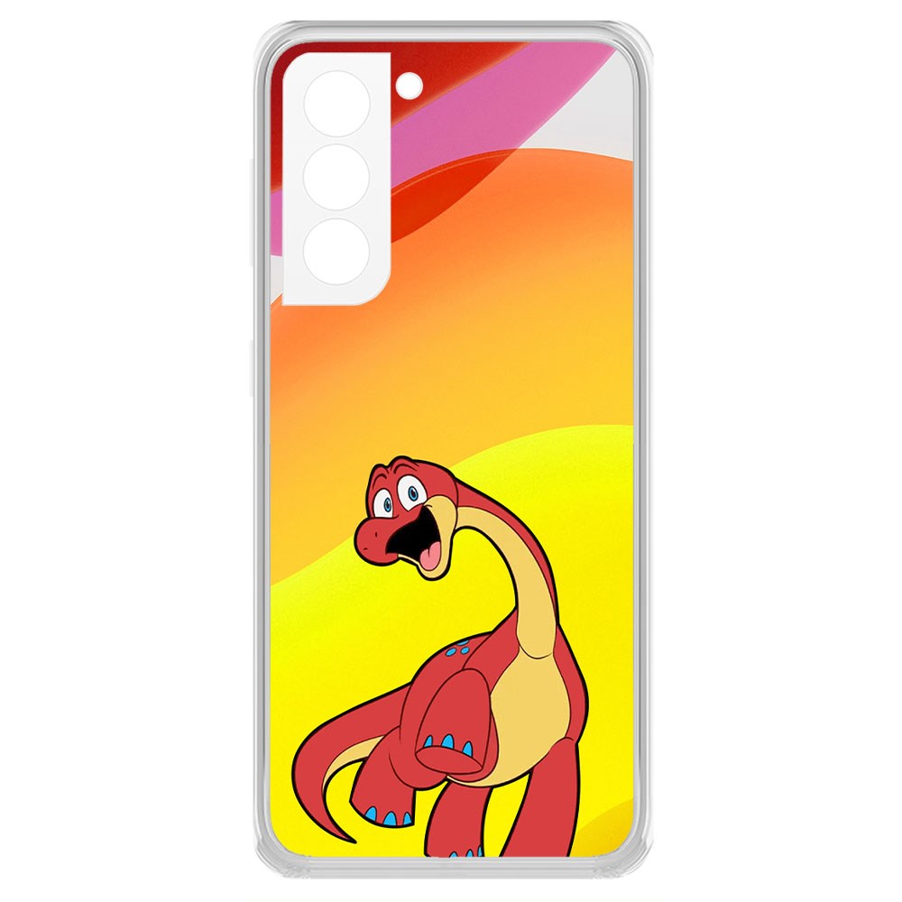 

Чехол-накладка Krutoff Clear Case Хаги Ваги - Брон для Samsung Galaxy S21+ (G996)
