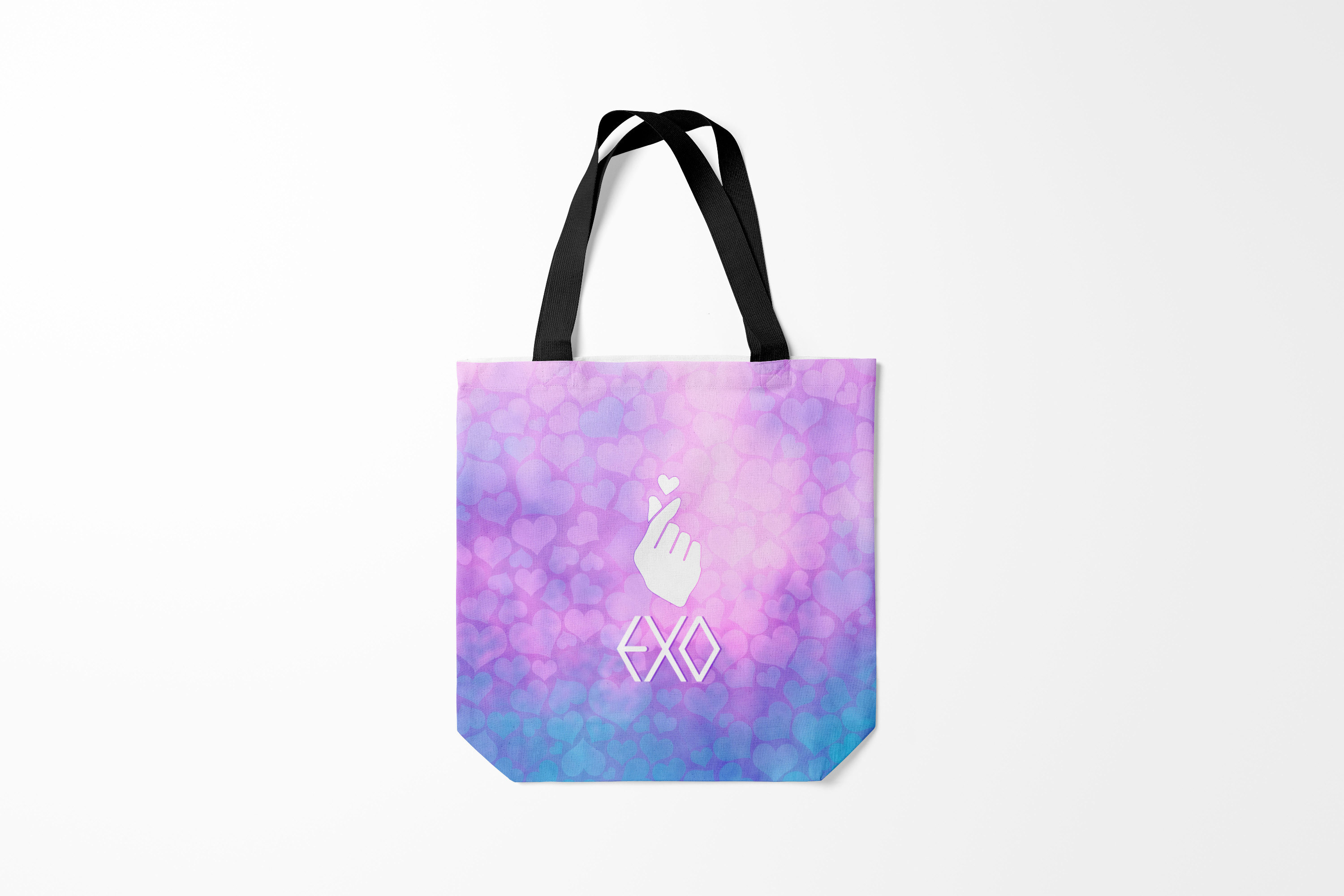 

Сумка шoппер унисекс Burnettie Exo, розовый; голубой, Exo