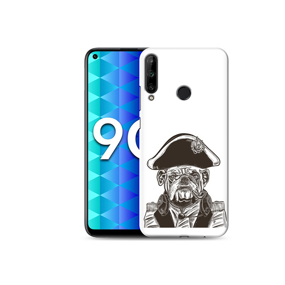 

Чехол MyPads Tocco для Honor 9C мопс генерал (PT149389.41.483), Tocco