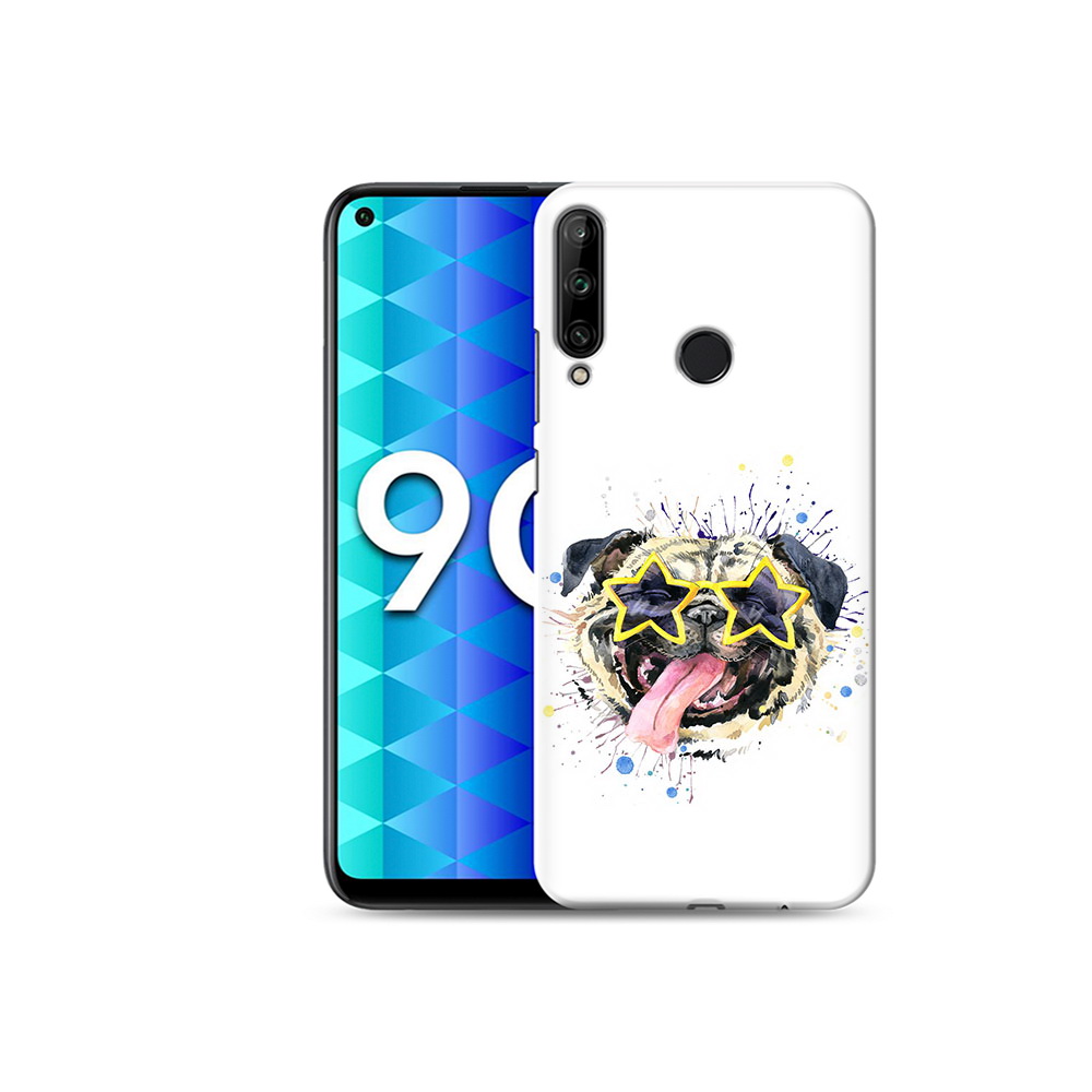

Чехол MyPads Tocco для Honor 9C мопс боксер (PT149389.41.482), Tocco