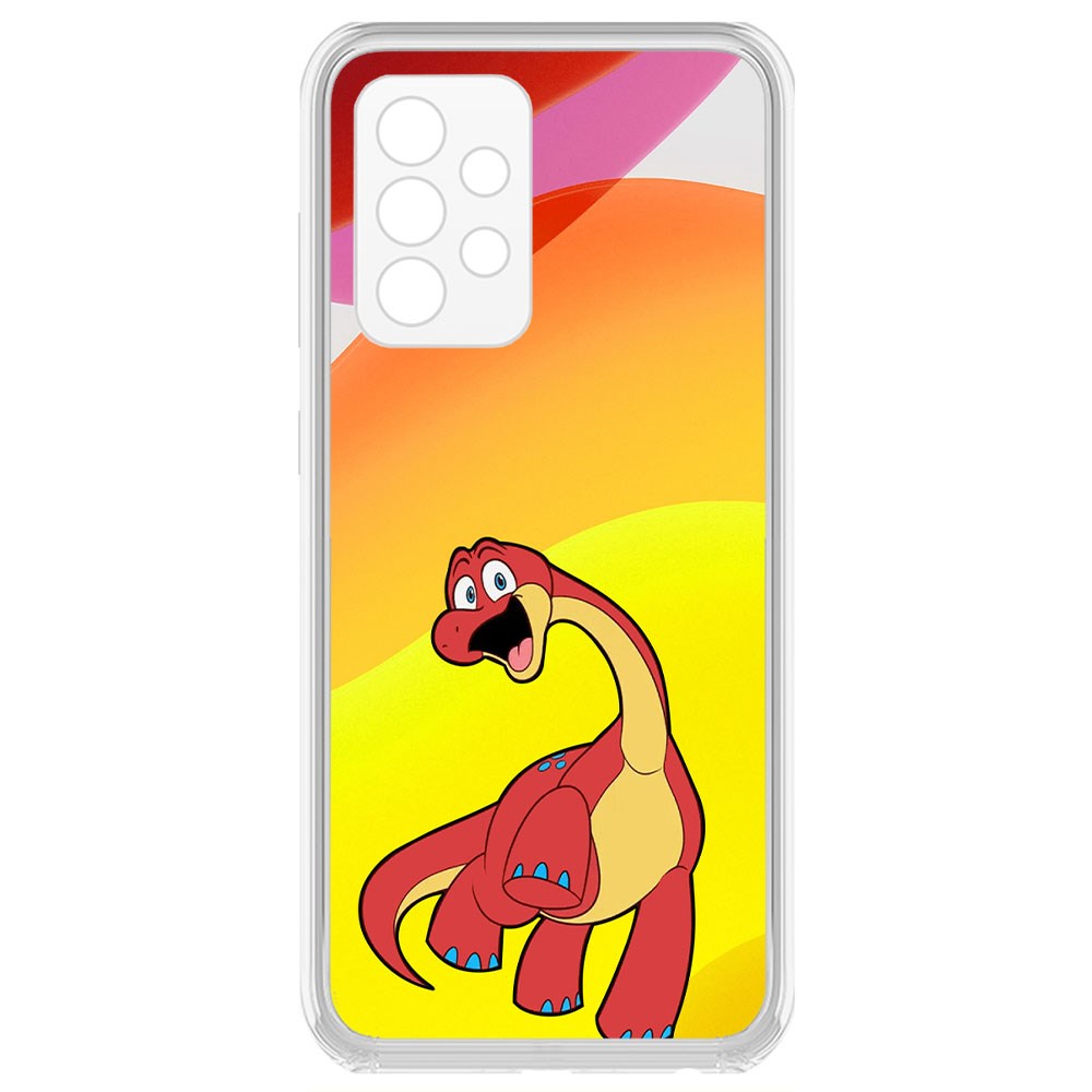 

Чехол-накладка Krutoff Clear Case Хаги Ваги - Брон для Samsung Galaxy A72 (A725)