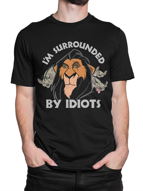

Футболка мужская Dream Shirts Шрам - Король Лев 50007042 черная 2XL, Шрам - Король Лев 50007042