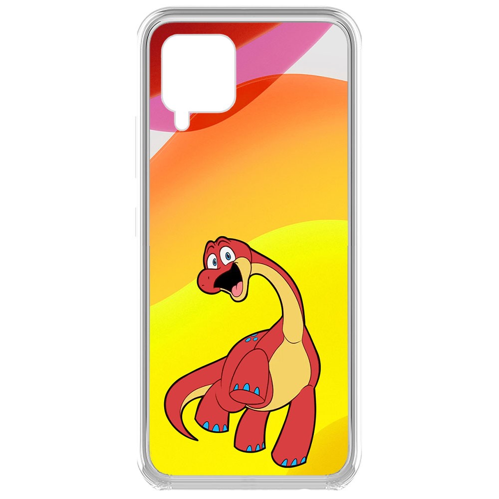 

Чехол-накладка Krutoff Clear Case Хаги Ваги - Брон для Samsung Galaxy A42 5G (A426), Прозрачный