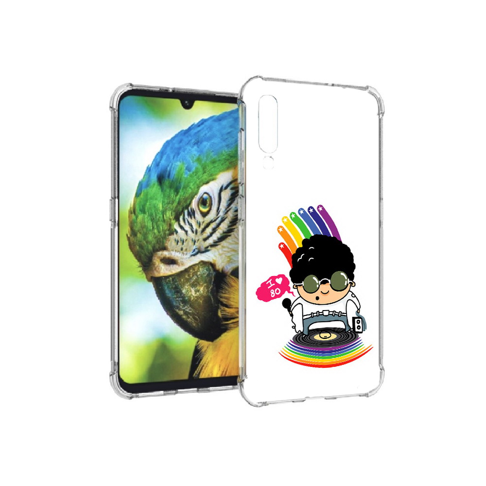 

Чехол MyPads Tocco для Xiaomi Mi 9 Я люблю 80-е (PT126035.255.205), Прозрачный, Tocco
