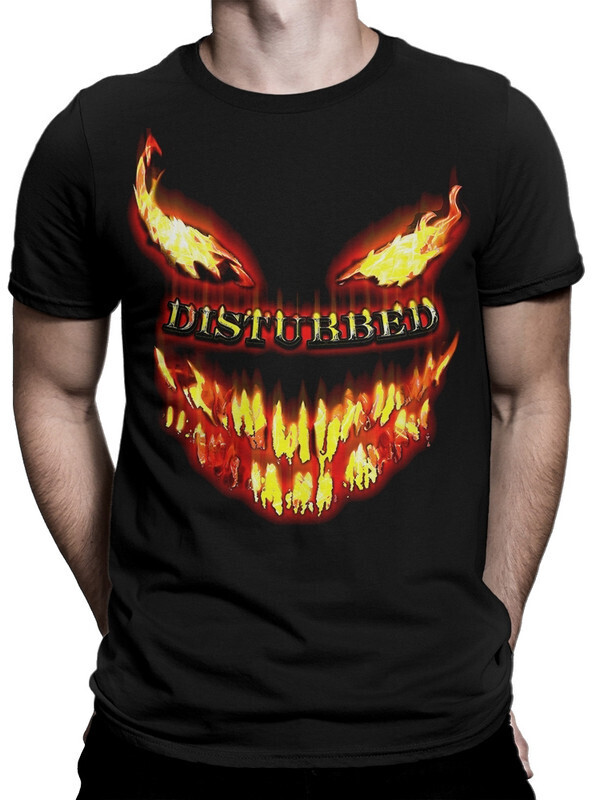 

Футболка мужская Dream Shirts Disturbed 50007012 черная 3XL, Disturbed 50007012