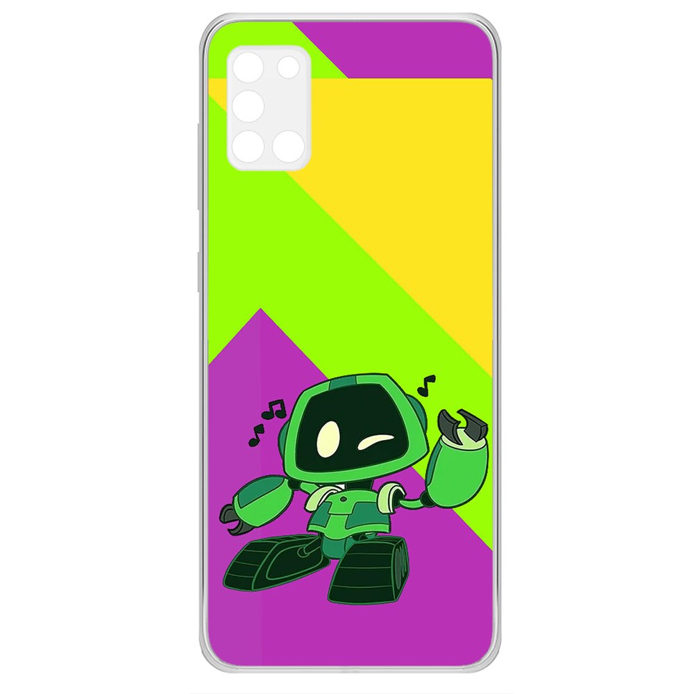 

Чехол-накладка Krutoff Clear Case Хаги Ваги - Буги-бот для Samsung Galaxy A31 (A315)
