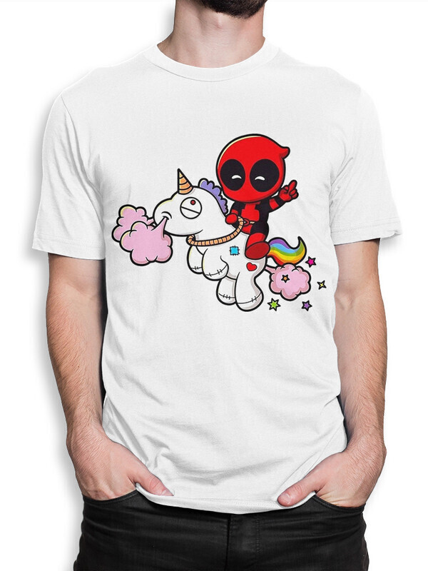 

Футболка мужская Dream Shirts Единорог 50006982 белая XS, Единорог 50006982